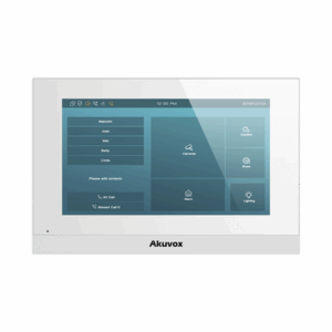 Monitor Linux / Pantalla Touch de 7 Pulgadas / SIP / POE / WIFI / Compatible con Frentes de Calle Akuvox
