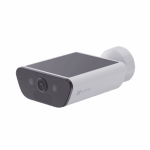 Camara de Bateria con Panel Solar Integrado / 4K Resolucion / WI-FI 6 / Vision Nocturna / Detección Humana y de Vehiculos / Batería de 10400 MAH / IP65