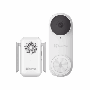 Timbre con Cámara Wi-Fi (Doorbell) de Batería Recargable  / Libre de Cables / Uso Exterior Con Protección (IP65) / Cámara 3 Megapíxel / Llamada a la App / Incluye Timbre Para Interior Con Timbres Seleccionables / Ranura