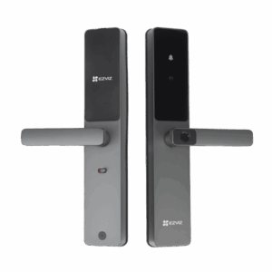 Cerradura Inteligente / Cerrojo Tipo Americano / Wi-Fi / Bluetooth  /  Códigos Temporales Para Visitantes / Lectura de Huella / Lectura de Tag / Contraseña /  Botón para Timbrar / Apertura remota /  No Requiere Hub