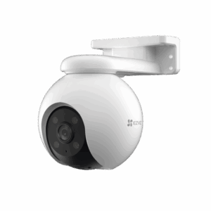 PT WiFi / (3K) 5MP / Visión 360° / Detección humana / Detección de Vehiculo / Sirena / Luz Parpadeante / Colores en Oscuridad / Micro SD / Presets / Autoseguimiento / Exterior