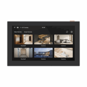 Pantalla Inalámbrica / Con Batería Recargable 4600mAh / Wi-Fi / Ideal Para Escritorio o Pared  / Vista en Vivo de Cámaras EZVIZ / Compatible con Videoportero CS-HP7  para ver Cámara y Apertura Remota  / Audio de Dos Vías