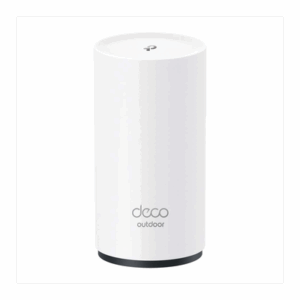 Router Inalámbrico MESH Exterior para Hogar / Doble Banda Wi-Fi 6 AX3000 Mbps / 2 Puerto Gigabit WAN/LAN / Puertos PoE 802.3 af/at Entrada / 2 Antenas Internas / Protección IP65 / Administración Mediante la App Deco (iOS, Android)