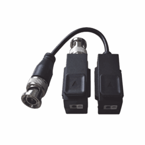 Kit de Transceptor (Balluns) TURBOHD con Boton Push / Hasta 8 MP (4K) / 100% Cobre / Soporta HD-TVI / AHD / CVI / CVBS / Audio por Coaxitron / Datos para Menu de Configurar de Cámaras