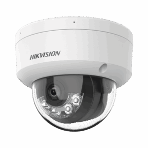 [Dual Light] Domo IP 6 Megapixel / Lente 2.8 mm / 30 mts IR + 30 mts Luz Blanca / Micrófono Integrado / Antivandálico IK08 / ACUSENSE Lite / Exterior IP67 / H.265 / PoE / ONVIF / Micro SD