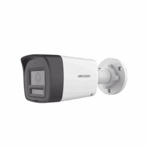 [Audio Bidireccional + Dual Light + ColorVu] Bala TURBOHD 3K  (5 Megapixel) / Lente 2.8 mm Angulo de vision 112° / 30 mts IR EXIR + 20 mts Luz Blanca / Micrófono y Bocina Integrado / Exterior IP67 / Metal / dWDR
