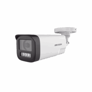 [Audio Bidireccional + Dual Light + ColorVu] Bala TURBOHD 4K (8 Megapixel) / Lente 3.6 mm / 80 mts IR EXIR + 80 mts Luz Blanca / Micrófono y Bocina Integrado / Exterior IP67 / Metal / dWDR