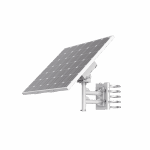 Kit Solar de alimentación / Panel Solar / Batería de Respaldo de Litio 360 Wh / 2 Salidas de 12 Vcd / Accesorios de Instalación / Uso en Exterior IP66