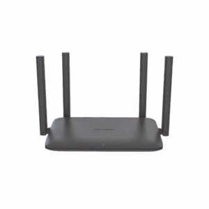 Router Inalámbrico / Wifi 6 / Hasta 1500 Mbps / Doble Banda AC (2.4 GHz y 5 GHz) / 4 Puertos 1000 Mbps /  4 Antenas Omnidireccional / Interior / Beamforming Optimizado / Administración Gratuita desde la Nube