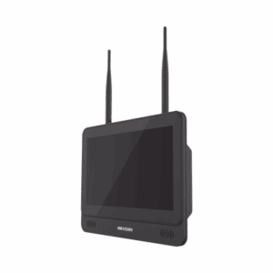 NVR 4 Megapixel / Pantalla LCD 11.6" / 4 canales IP / 1 Bahía de Disco Duro / 2 Antenas Wi-Fi / Salida de Vídeo Full HD