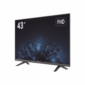 Monitor LED Full HD 43" / Ideal para Oficina y Hogar / Uso 24-7 / Entrada HDMI/VGA/USB / Compatible con Montaje VESA (200 X 200) / Bocinas Integradas