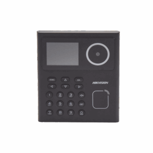 Terminal Facial Min Moe Administrable por Smartphone o Nube /  Acceso y Asistencia / Lector PROX EM  /  500 rostros / Detección de Cubrebocas / HikConnect / Reconocimiento a 1.5 mts de distancia / HIK-IA
