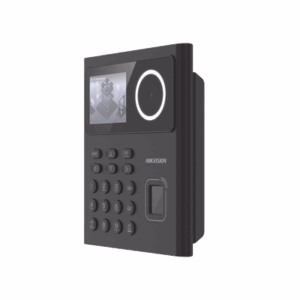 Terminal Min Moe WiFi con Batería de Respaldo / Administrable por Smartphone o Nube /  Acceso y Asistencia /  Huella, Facial y Tarjetas MIFARE /  500 rostros y 1,000 Huellas y Tarjetas / Detección de Cubrebocas / Hik-Connect Teams / HIK-IA