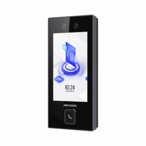 Terminal Facial Min Moe con BOTON DE LLAMADA FÍSICO / 3000 Rostros / Pantalla 4.5" / Administrable en la Nube con Hik-Connect Teams / Exterior IP65 / PoE / WiFi / HIK-IA