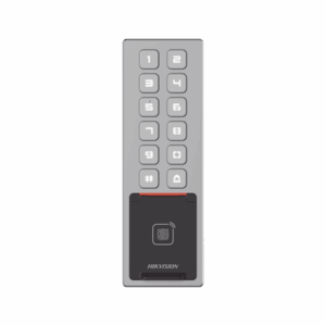 Teclado Exterior WiFi Antivandálico IP65 & IK08 / Administrable en la Nube / Alta y Baja de Passwords Remotamente con Horarios / Acceso por PIN, Tarjeta MIFARE, Huella y Tarjeta Virtual Bluetooth