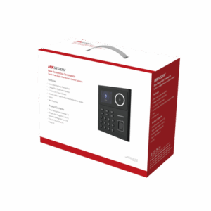 Kit WiFi de Control de Acceso Lite TODO INCLUIDO con Lector de Rostros, Tarjetas y Huellas / 500 Rostros / Compatible con App HIKConnect / Incluye Electroimán  Botón de Salida y Montajes Z y L para imán / HIK-IA