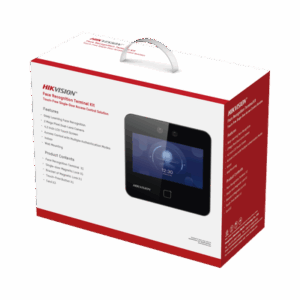 Kit de Control de Acceso TODO INCLUIDO con Lector de Rostros, QRs y Tarjetas / 1,500 rostros / Compatible con App HIKConnect /Incluye Electroimán  Botón de Salida y Montajes Z y L para imán / HIK-IA