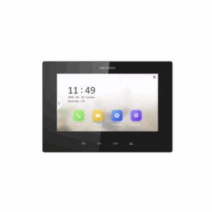 Monitor IP Lite TOUCH 7" para Videoportero IP / Vídeo en Vivo / PoE Estándar / Apertura Remota / Llamada Entre Monitores / Audio de dos vías