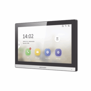 Monitor IP WiFi Touch Screen 7" para Videoportero IP / Vídeo en Vivo / PoE Estándar / Apertura Remota / Llamada Entre Monitores / Audio bidireccional / Borde slim