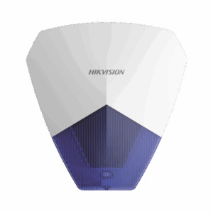 Sirena Estrobo Cableada Hikvision / Ideal para cualquier Panel de Alarma / Azul / 105 dB / Proteccón IP54