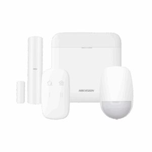 (AX PRO) KIT de Alarma AX PRO / Incluye: 1 Hub con bateria de respaldo / 1 Sensor PIR / 1 Contacto Magnético / 1 Control Remoto / WiFi / Compatible con Hik-Connect P2P