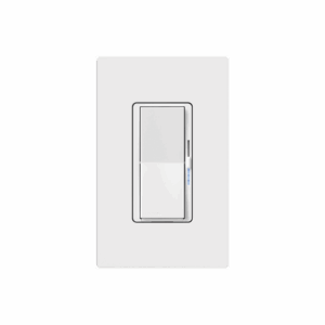 (Caseta Wireless) DIVA Atenuador de pared. Aumenta/Disminuye Intensidad de Iluminación.  No requiere cable neutro. 150W LED / 600W INC/HAL