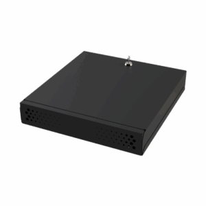 Gabinete Metálico de Seguridad para DVR/NVR, Ancho 396 mm x 78 mm de Alto x