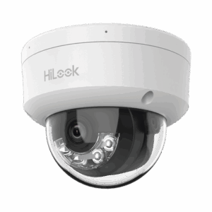 [Dual Light] Domo IP de 2 Megapixel (1080p) / Lente 2.8 mm / 20 mts IR + 15 mts Luz Blanca / Micrófono Integrado / ACUSENSE Lite / Uso en interior / PoE / dWDR / H.265+ / ONVIF