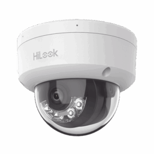 HiLook Series / Domo IP de 2 Megapixel (1080p) / Lente 2.8 mm / 30 mts IR / Micrófono Integrado / Exterior IP67 / PoE / dWDR / H.265+ / ONVIF