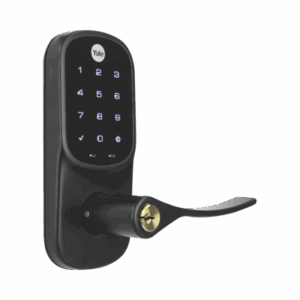 Cerradura  YRL226 con Teclado Táctil y Manija /Smarphone Control Opcional/ bronce Antiguo/ Para puertas de 35 mm a 45 mm de espesor.