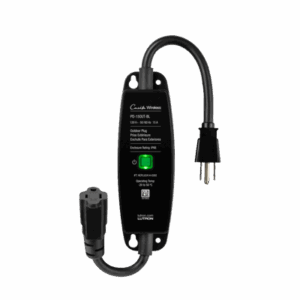 (Caseta Wireless) PlugIn Interruptor On/Off para uso en exterior intemperie IP66, inalámbrico. 15A /120V
