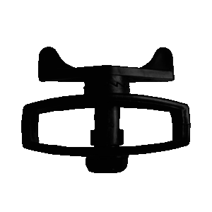 Tensor Mecánico Negro para Cercos eléctricos Nuevos o ya Instalados previamente.