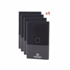 (Wifi) KIT 4 apagadores inteligentes Wifi compatibles con Alexa y GoogleHome
