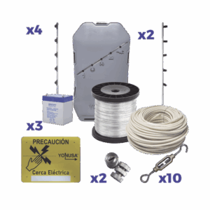 KIT Energizador para 25 Metros de proteccion