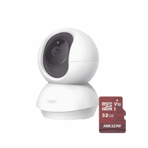Kit de Cámara IP Wi-Fi / Incluye 1 Pieza Modelo TAPOC200 / 2 Megapixel /  Utiliza La App Tapo / 1 Memoria Micro SD  Hiksemi Modelo  HS-TF-E1/32G