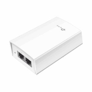 Inyector PoE Pasivo de 48V (24 Watts) / 2 puerto 10/100/1000 Mbps / Plug and Play / Montaje en Pared