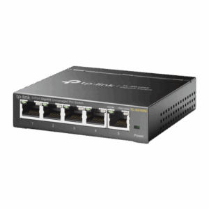 Switch Escritorio Easy Smart de 5 puertos 10/100/1000 Mbps / IGMP para Vigilancia / Calidad en el Servicio (QoS) / Gestión GUI